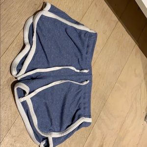 Blue comfy shorts